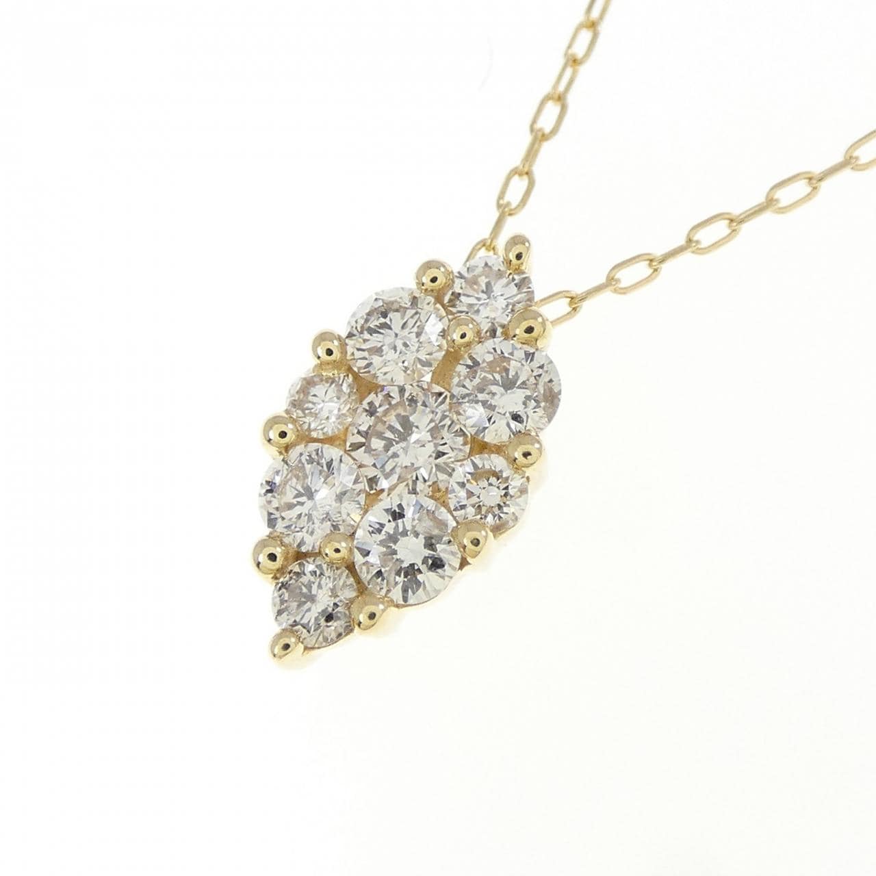 K18YG ダイヤモンド ネックレス 0.50CT