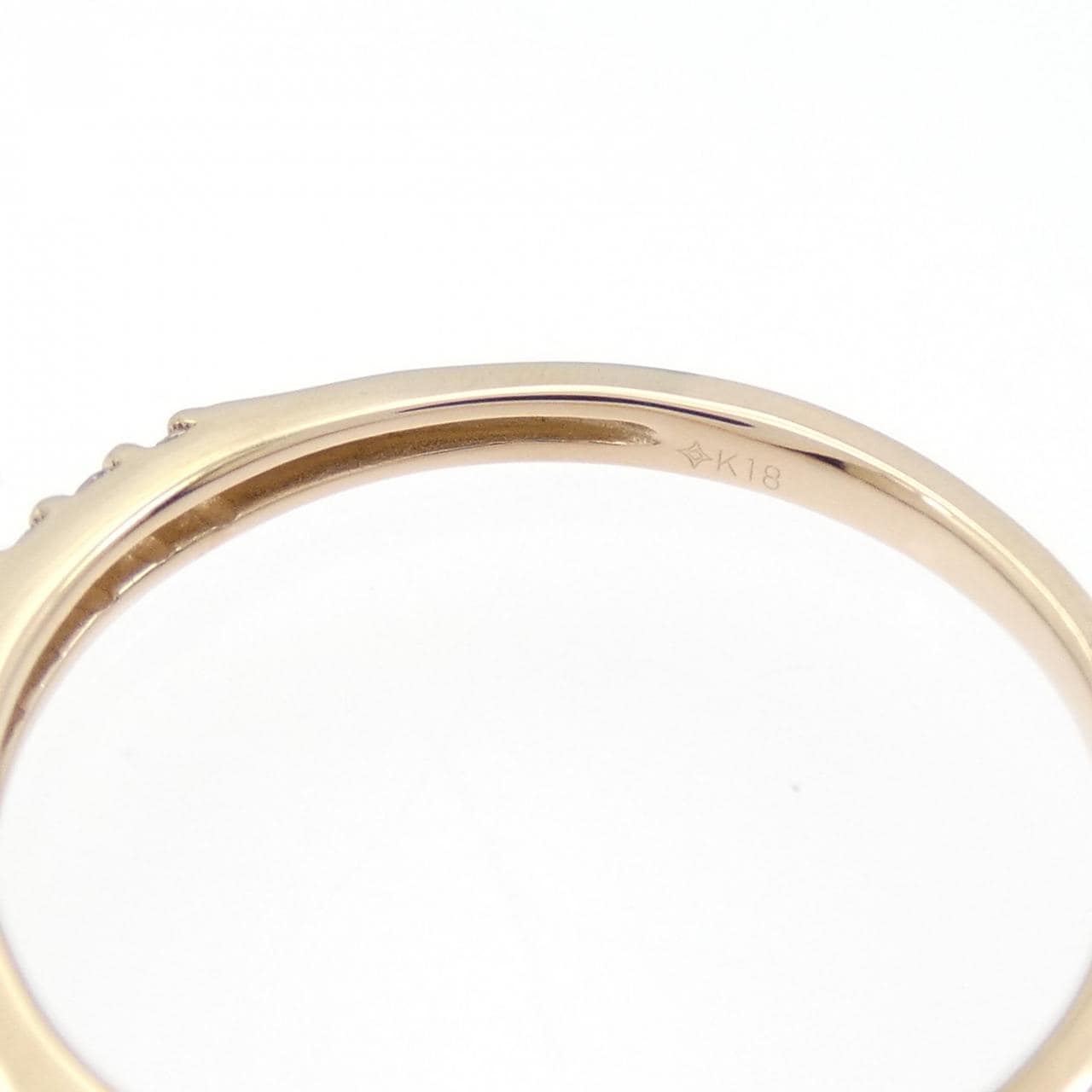 ジーエスティービー ピンクダイヤモンド リング 0.23CT