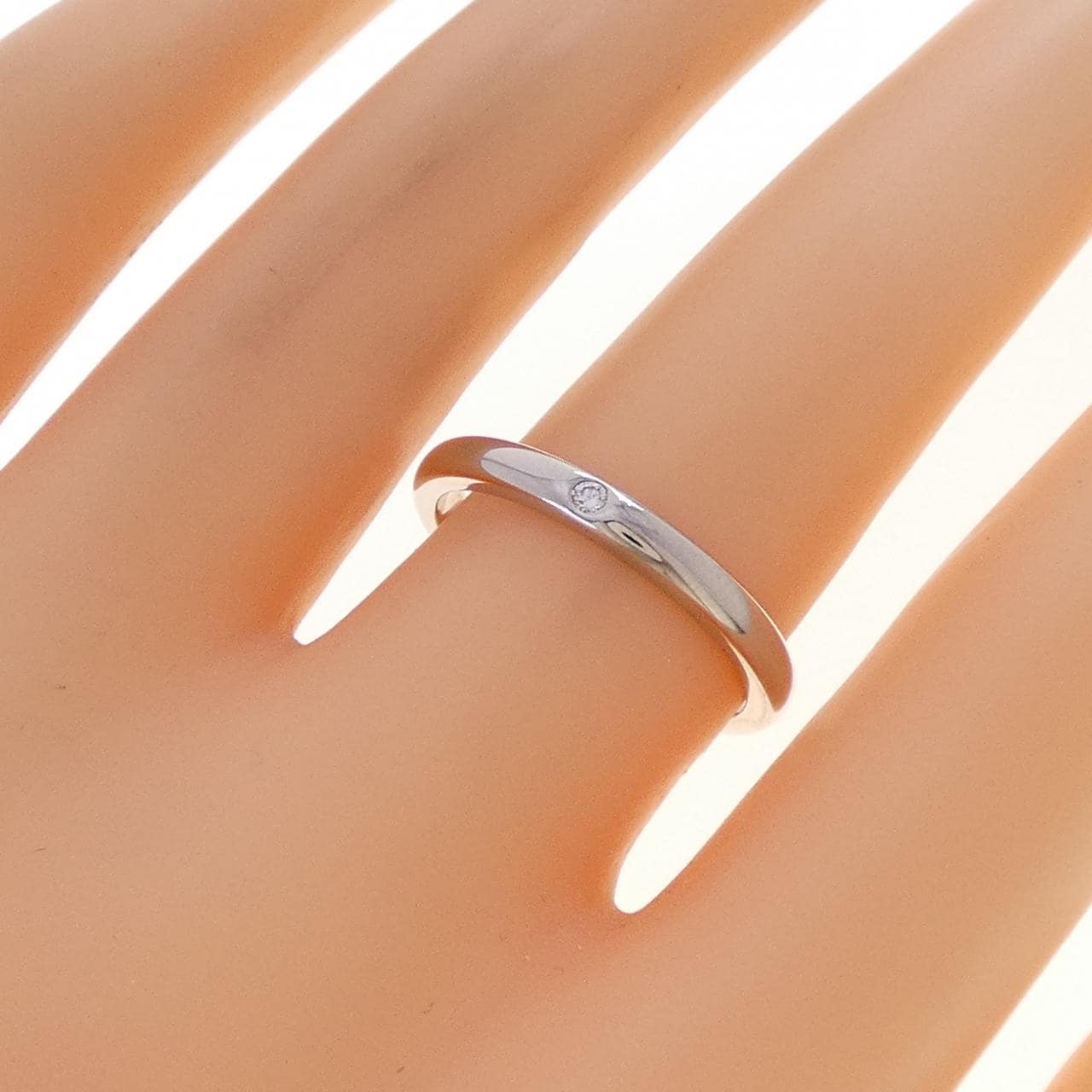 ティファニー スタッキング バンド リング