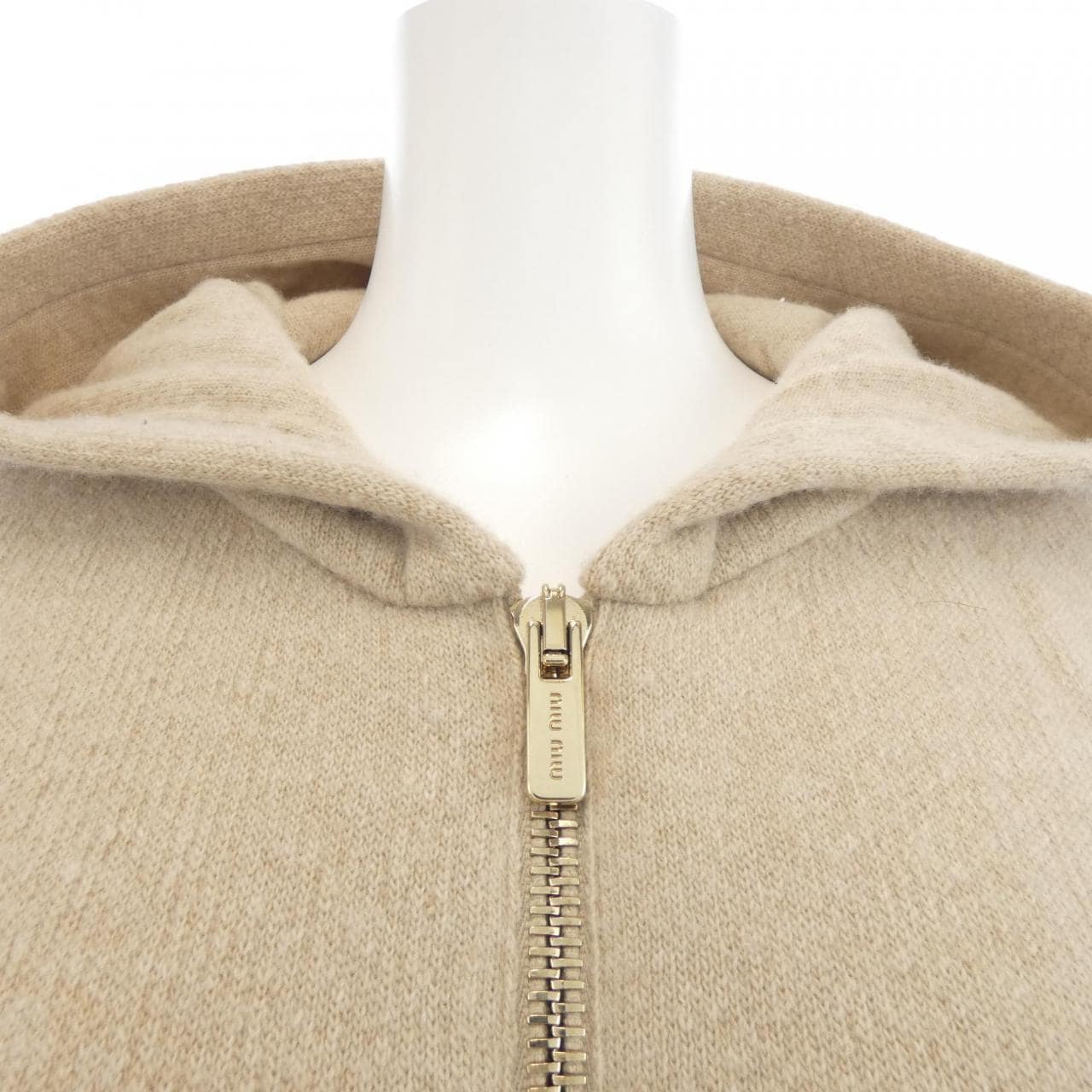 ミュウミュウ MIU MIU フーディージャケット MMF770 S232 1XS9 パーカー