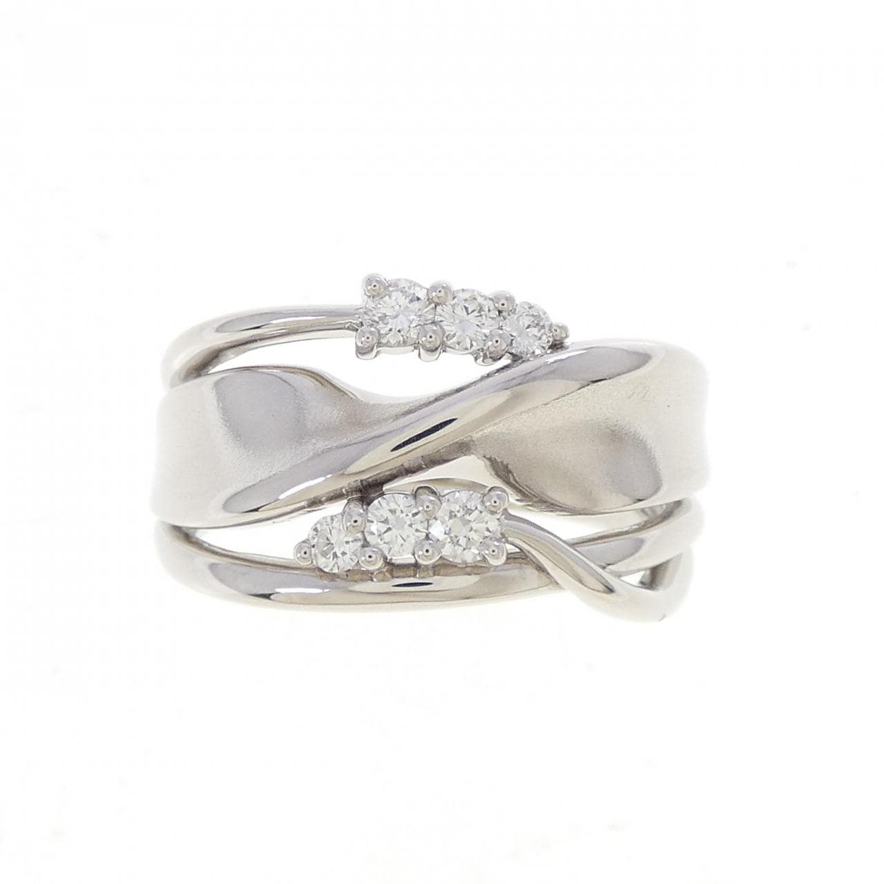 PT900 ダイヤモンド リング 0.24CT