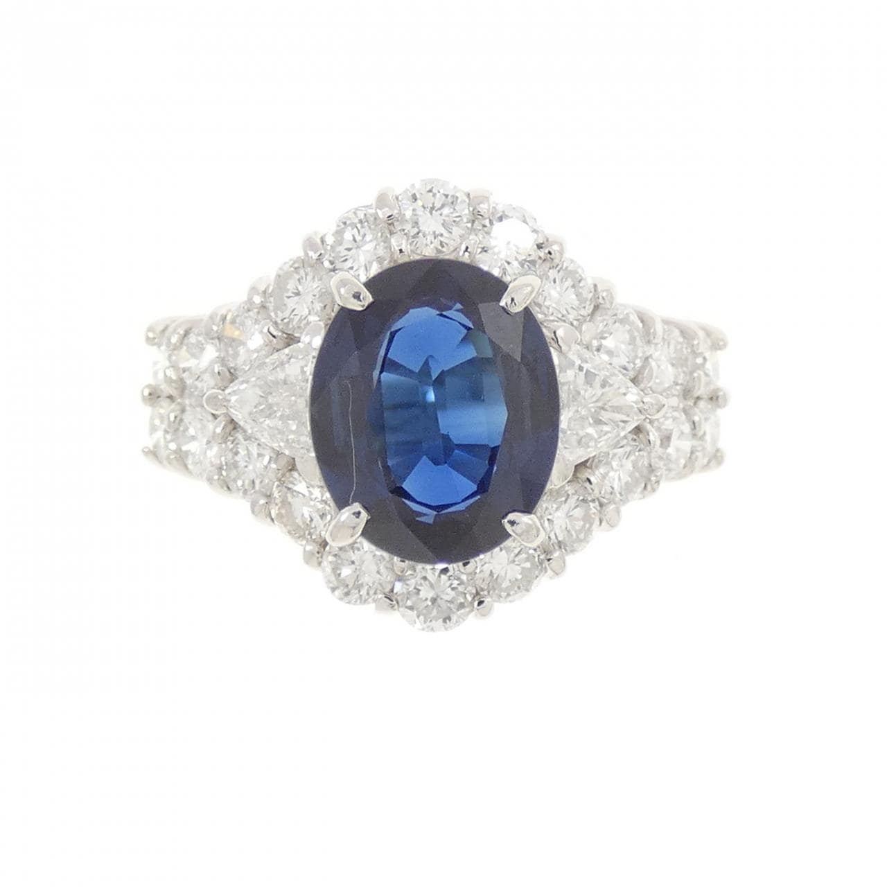 PT900 サファイヤ リング 2.15CT
