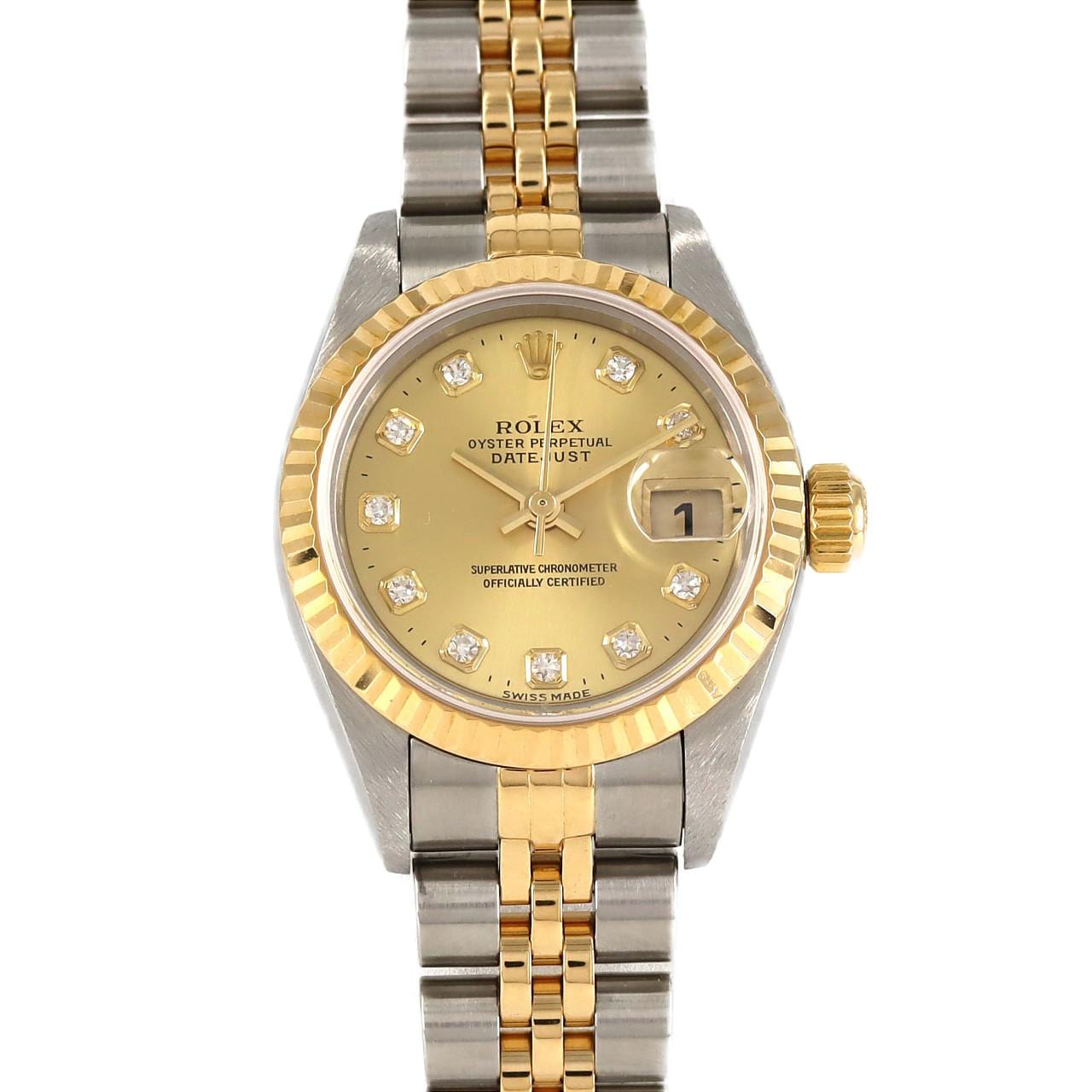 ROLEX Datejust 79173G SSxYG Automatic P number