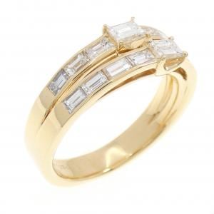 K18YG ダイヤモンド リング 1.802CT