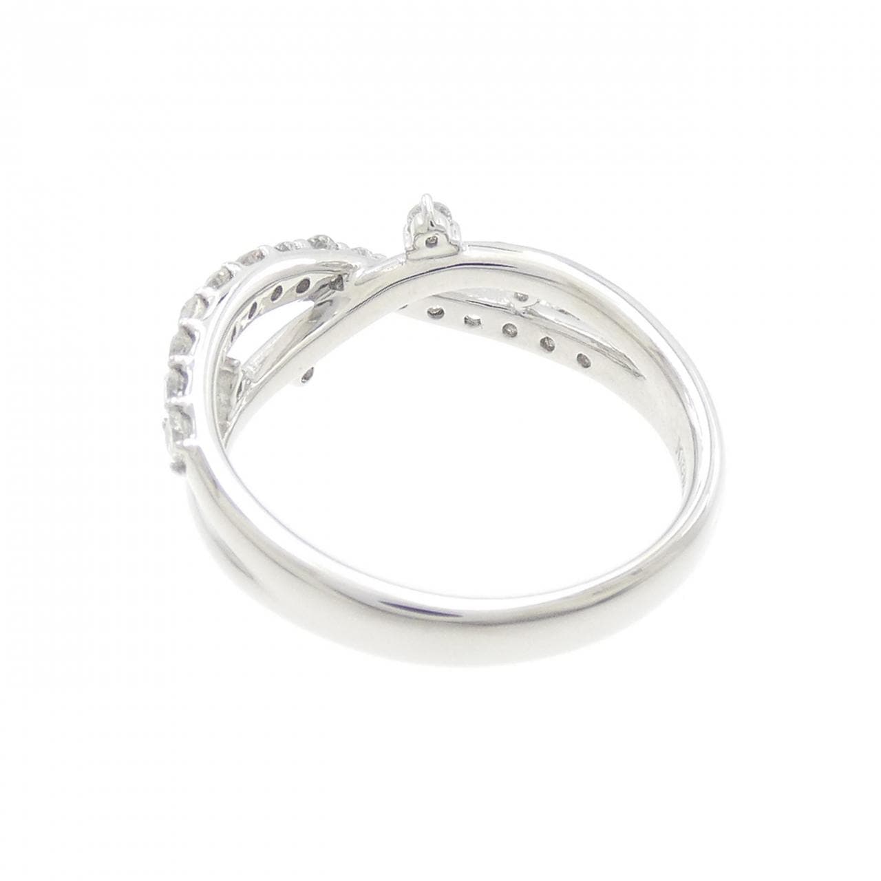 K18WG ダイヤモンド リング 0.50CT