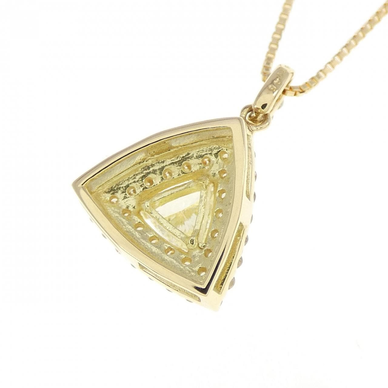 【新品】K18YG ダイヤモンド ネックレス 0.45CT