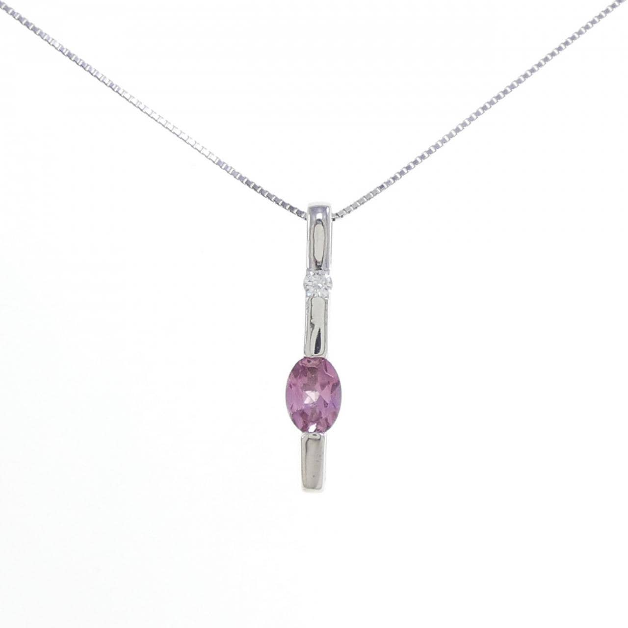 K18WG トルマリン ネックレス 0.66CT