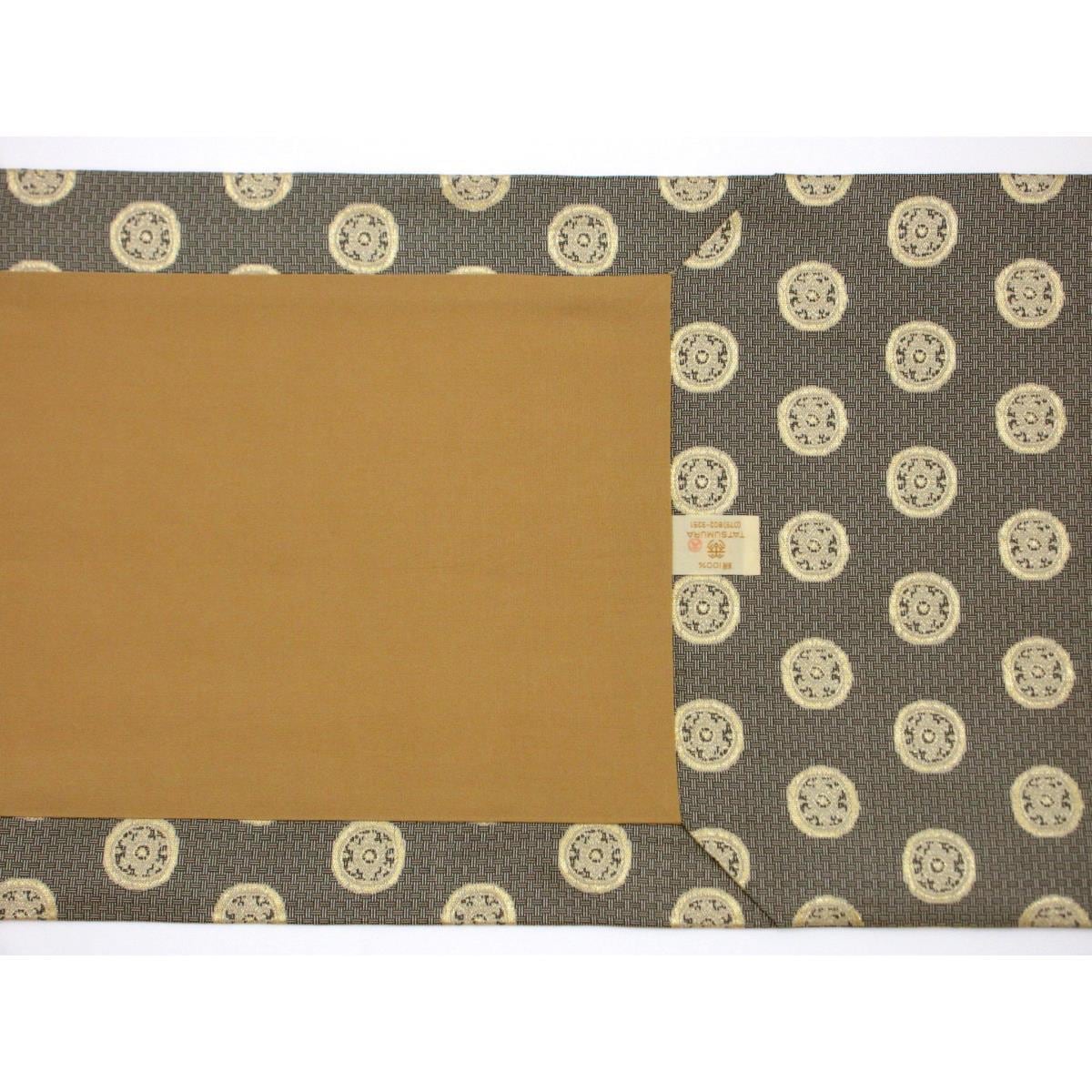 名古屋帯　開き仕立て　全通柄【龍村】