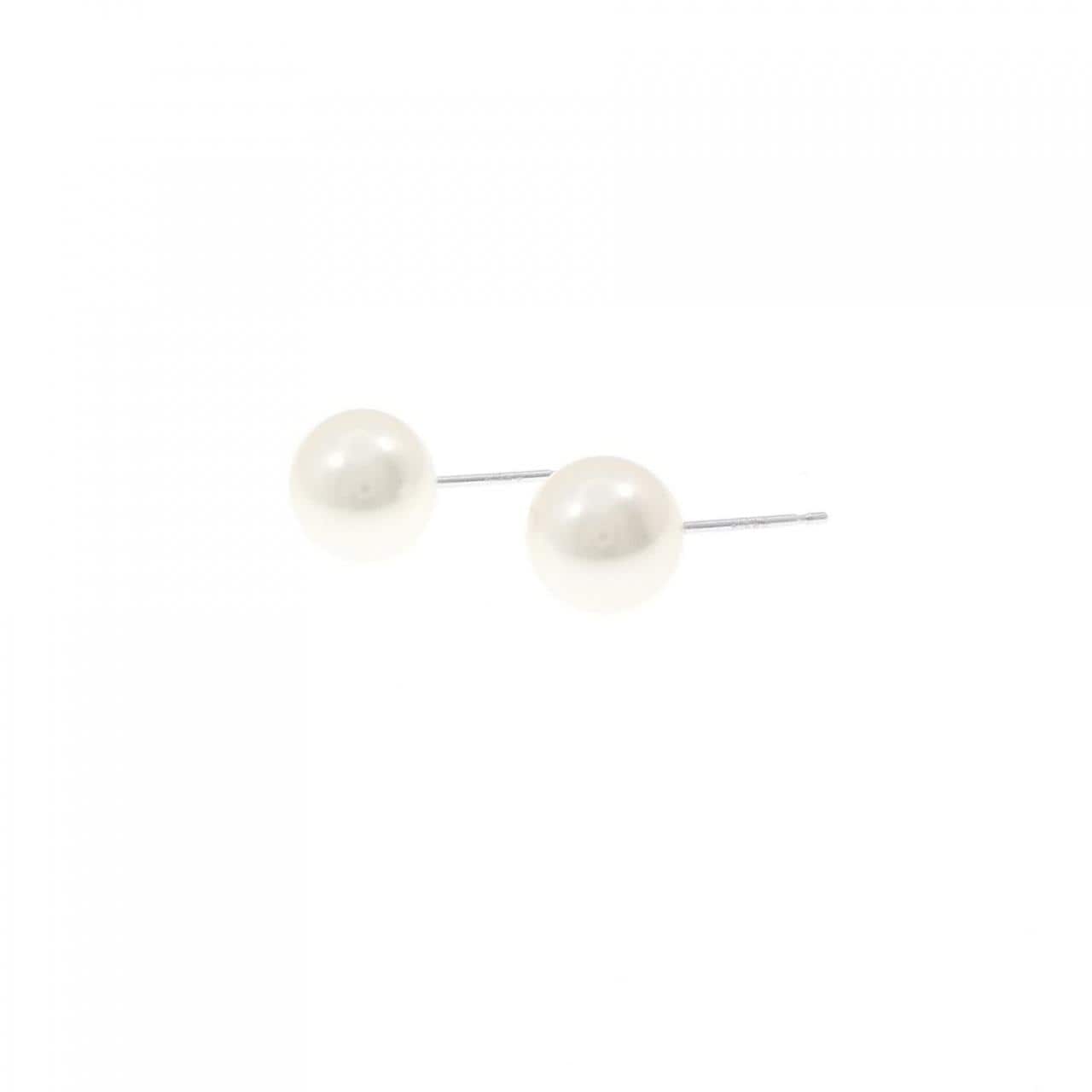 K14WG アコヤパール ピアス 7.5mm