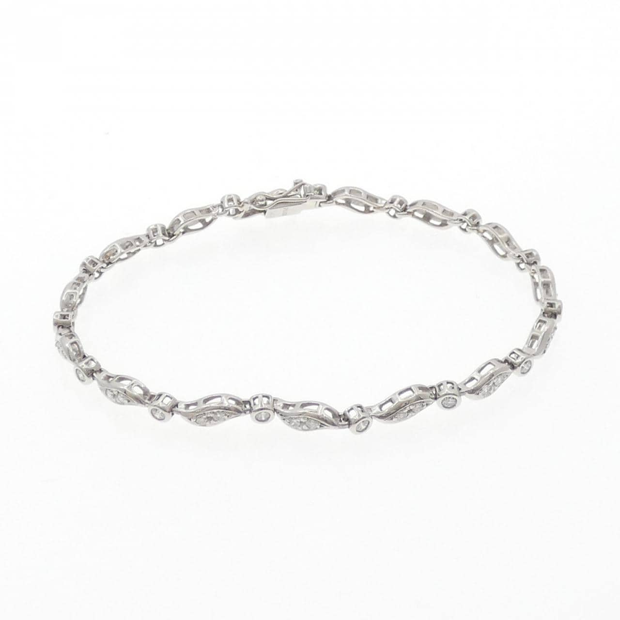 PT850 ダイヤモンド ブレスレット 1.00CT