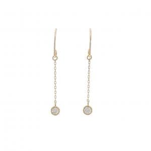 エテ ダイヤモンド ピアス 0.12CT