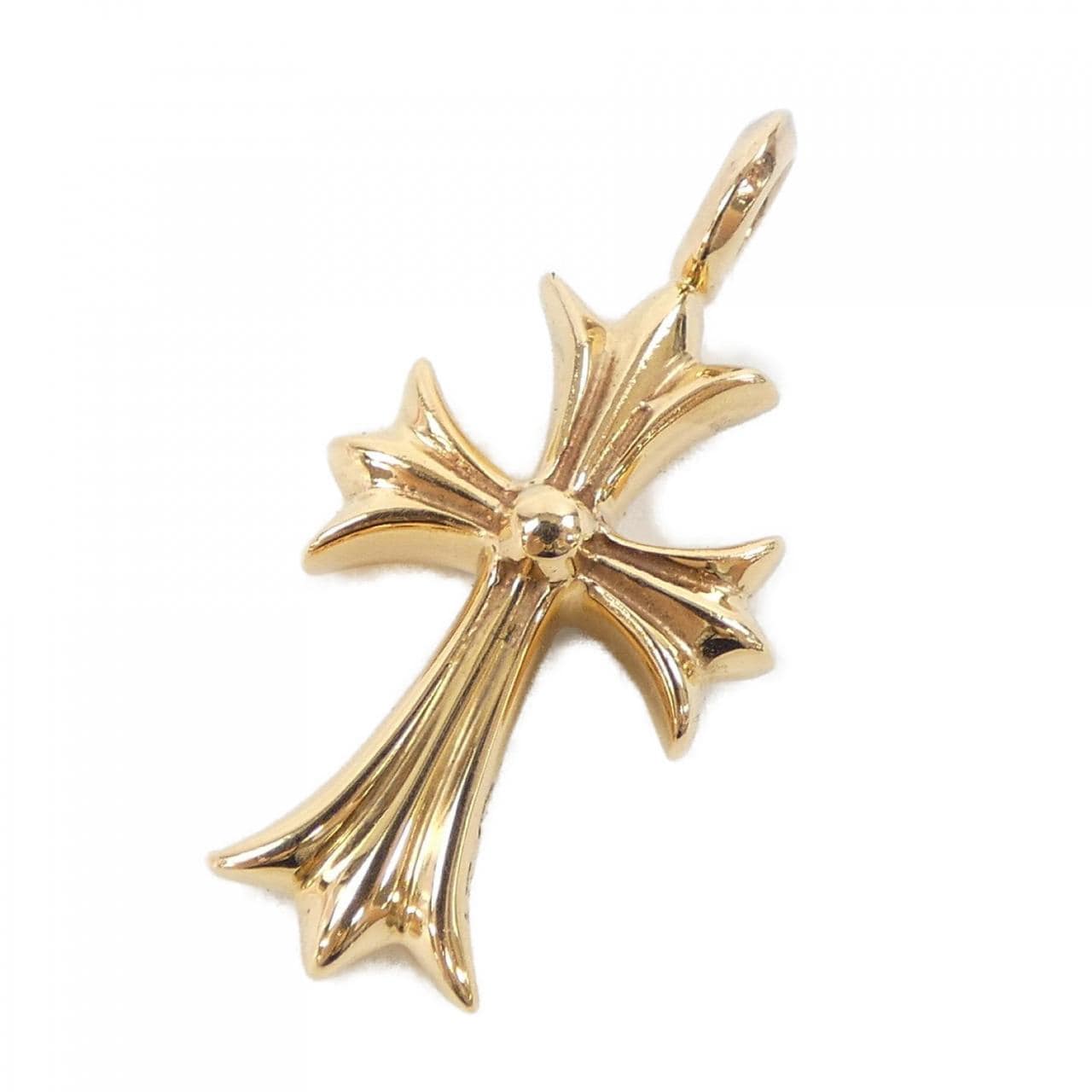 クロムハーツ CHROME HEARTS TINY CH CROSS F PAVE DMND　タイニーファットクロス 202033746GLDXXX011 ペンダント