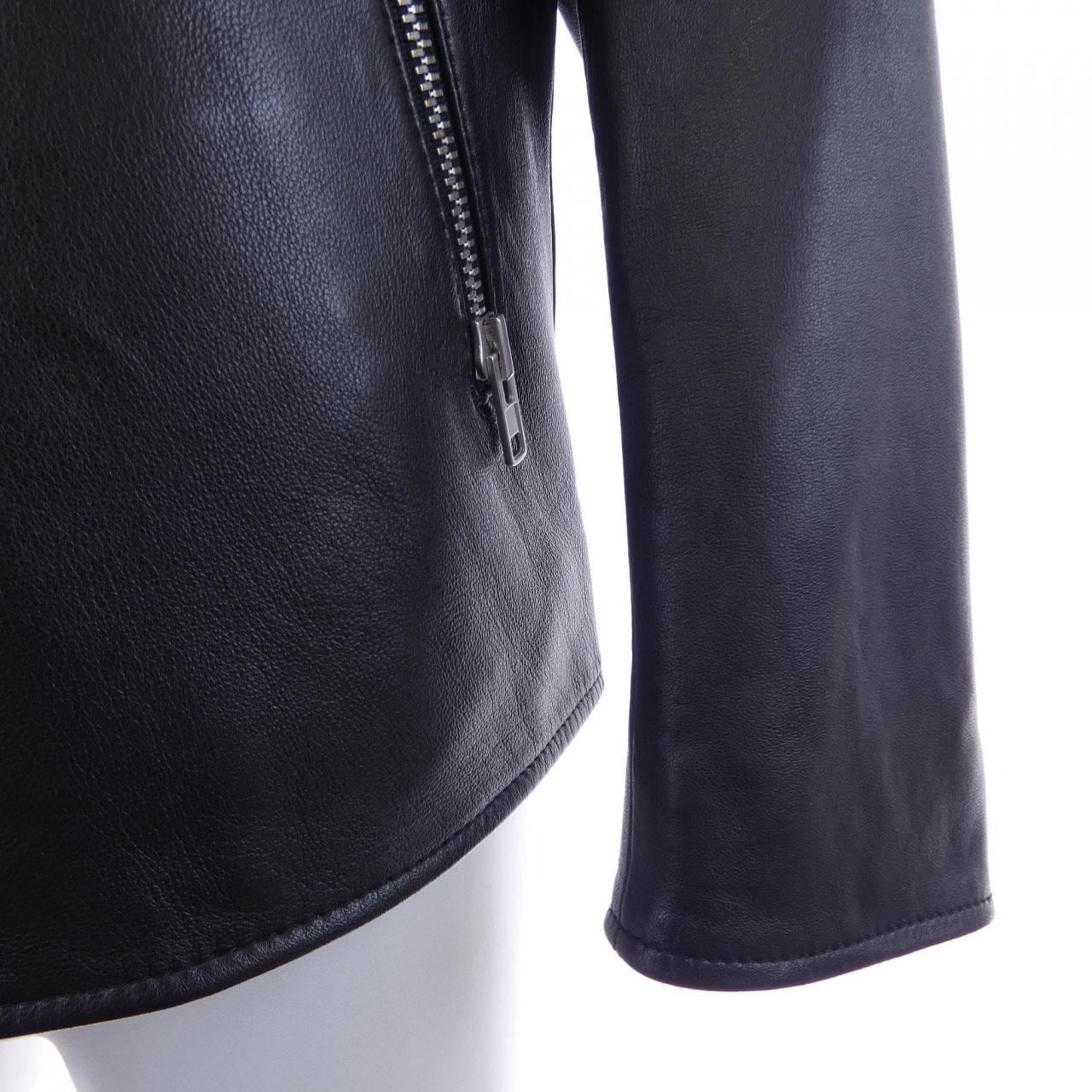 メゾンマルジェラ Maison Margiela ハの字 S50AM0489 レザーライダースジャケット