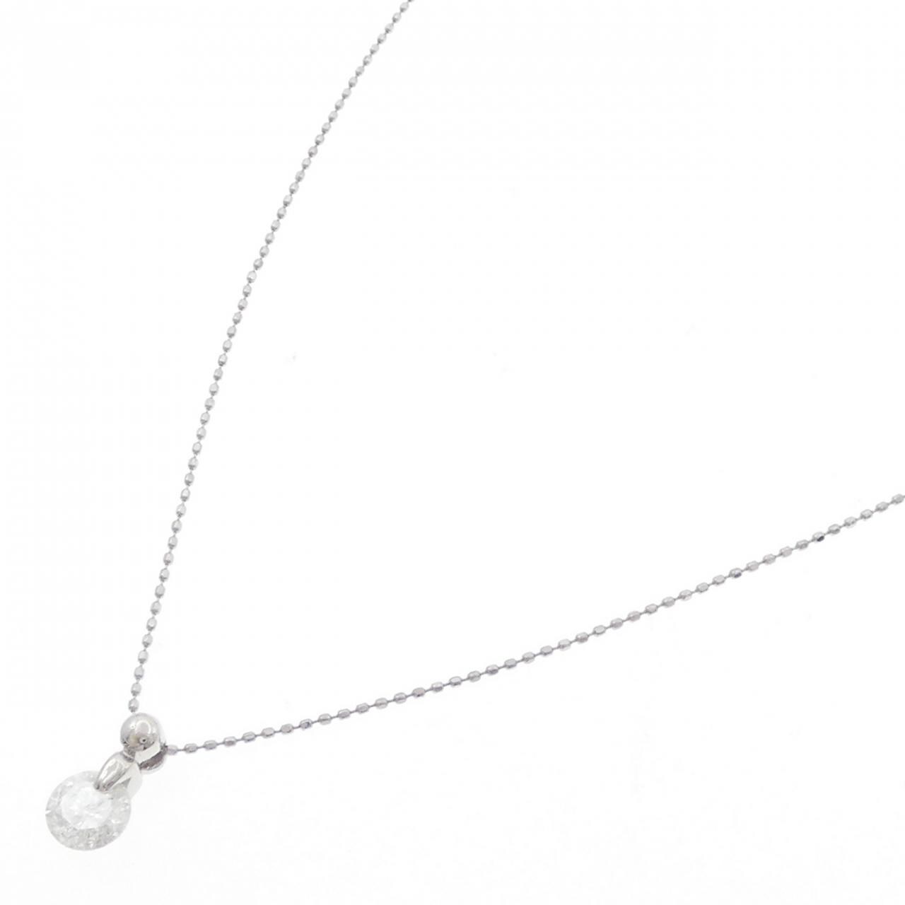 PT900/PT850 ダイヤモンド ネックレス 0.741CT