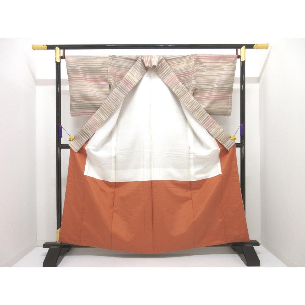 【未使用品】紬　身幅Ｌ寸