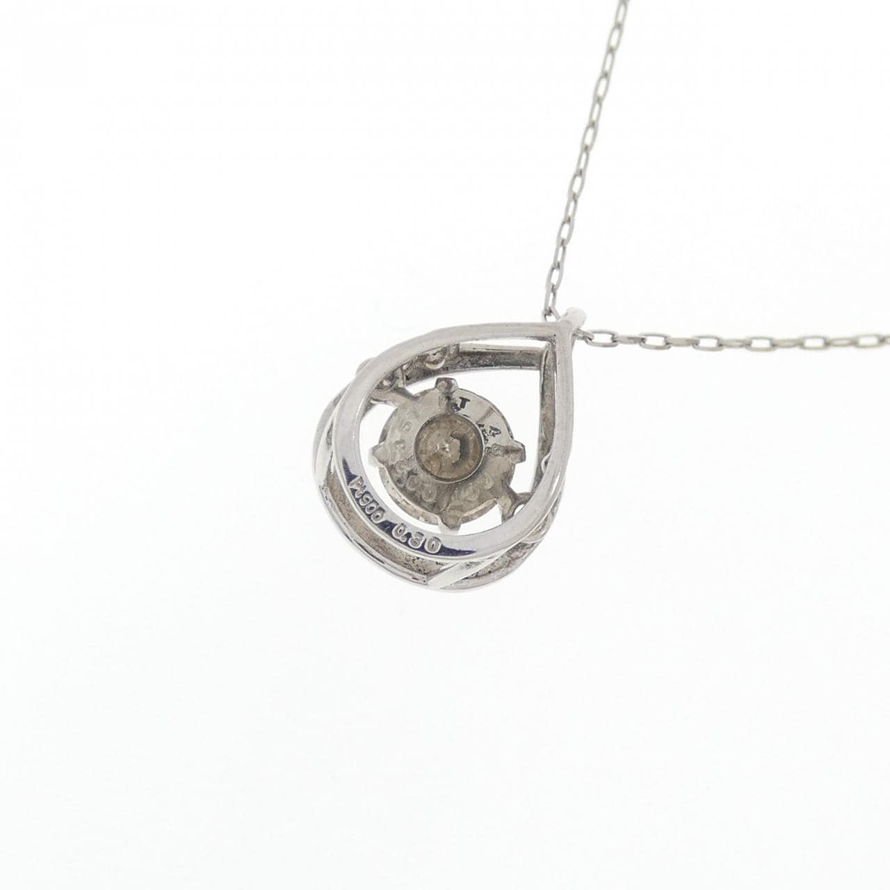 PT900 ダイヤモンド ネックレス 0.30CT