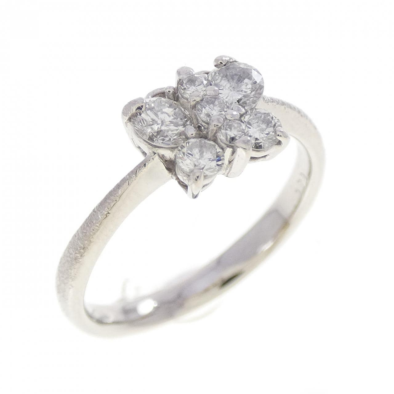PT900 バタフライ ダイヤモンド リング 0.50CT