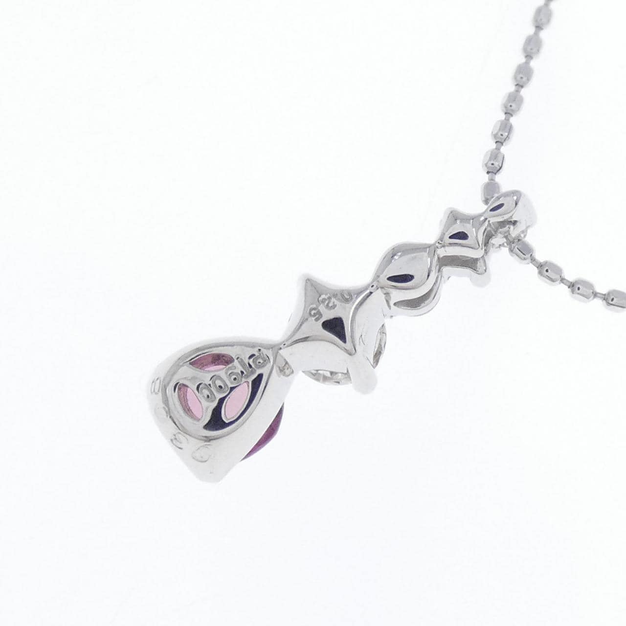 PT Tourmaline necklace 0.308CT