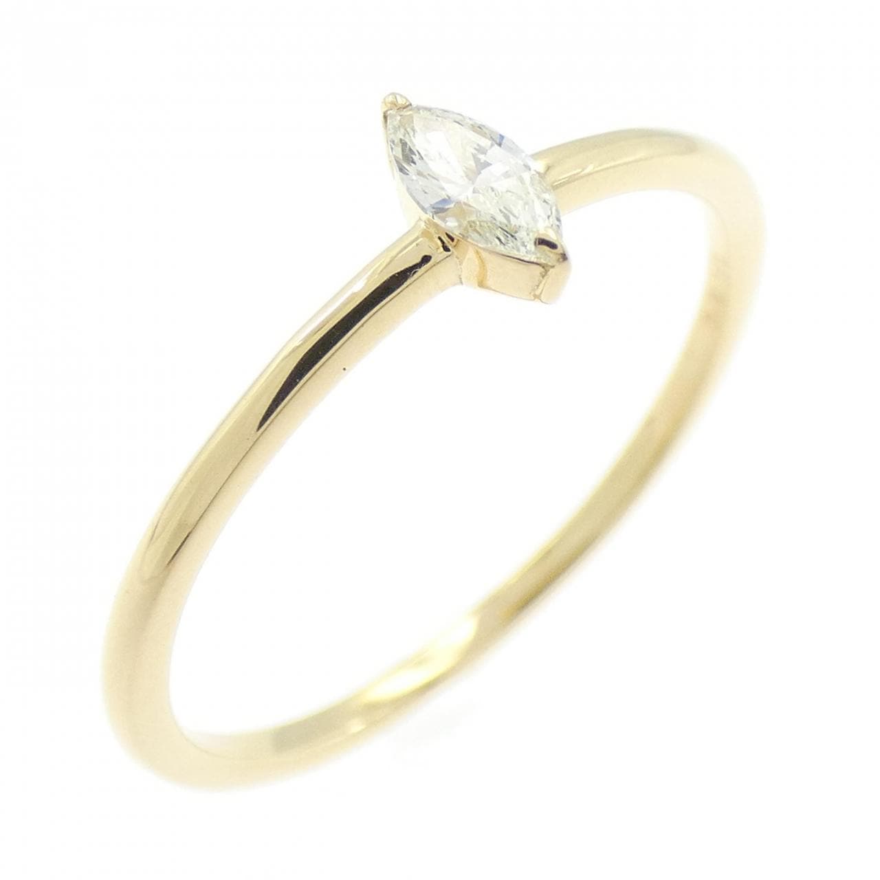 [新品] K18YG钻石0.10CT
