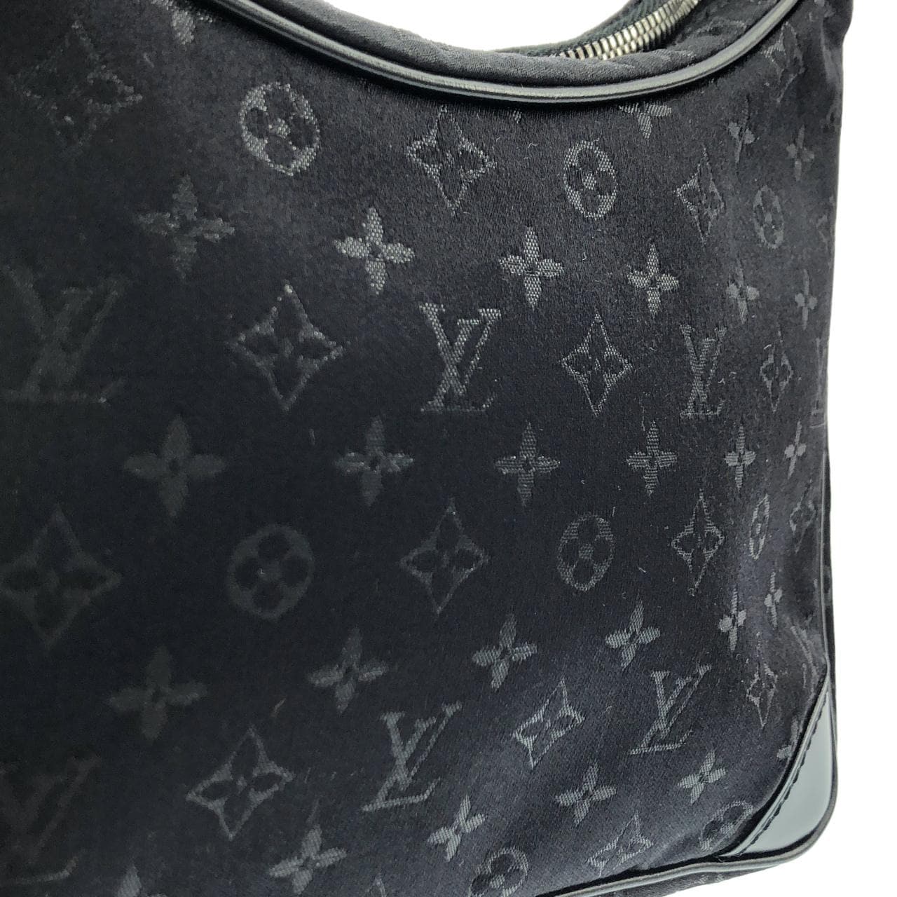 ルイヴィトン モノグラム サテン リトル ブローニュ M92142 ショルダーバッグ