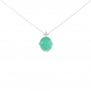 K18WG エメラルド ネックレス 2.00CT