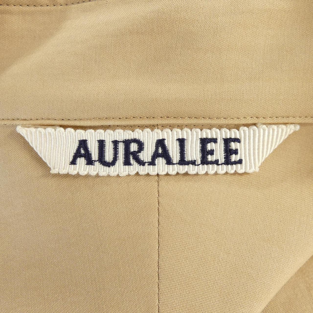 オーラリー AURALEE A24SS01TN S／Sシャツ