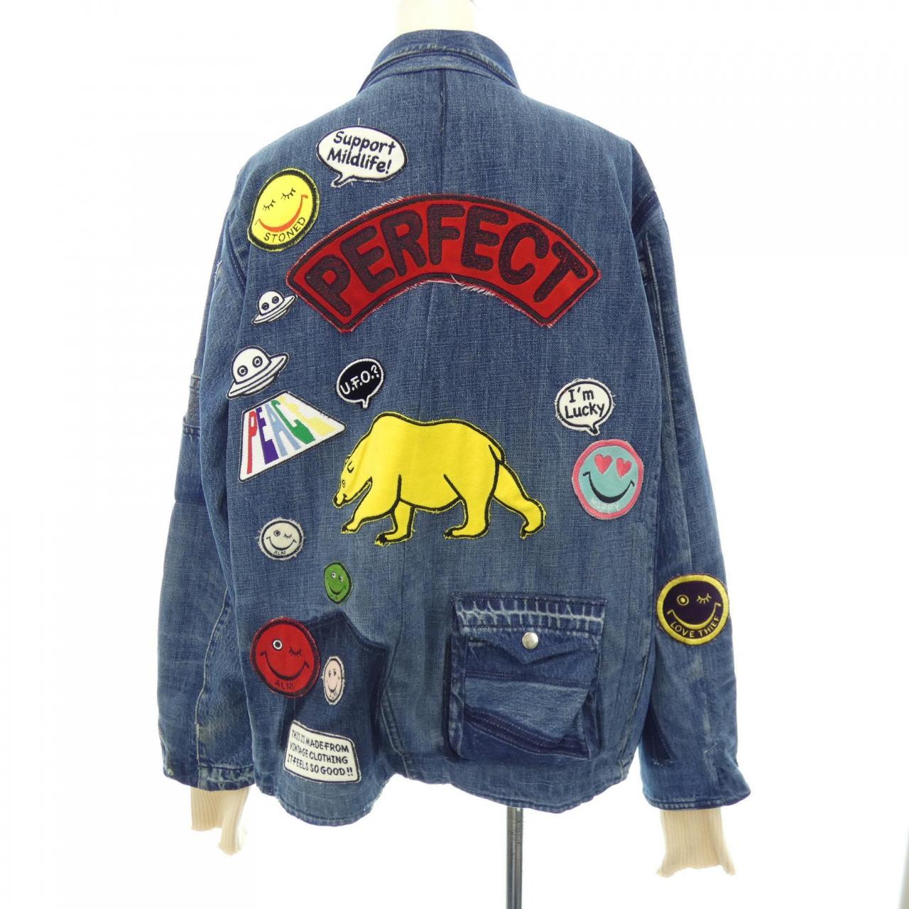 Perfect ribs デニムジャケット
