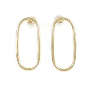 【新品】K18YG アコヤパール ピアス 7.8mm