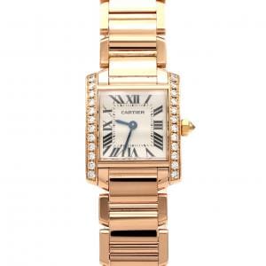 カルティエ タンクフランセーズSM PG/D WE10456H PG･RG クォーツ