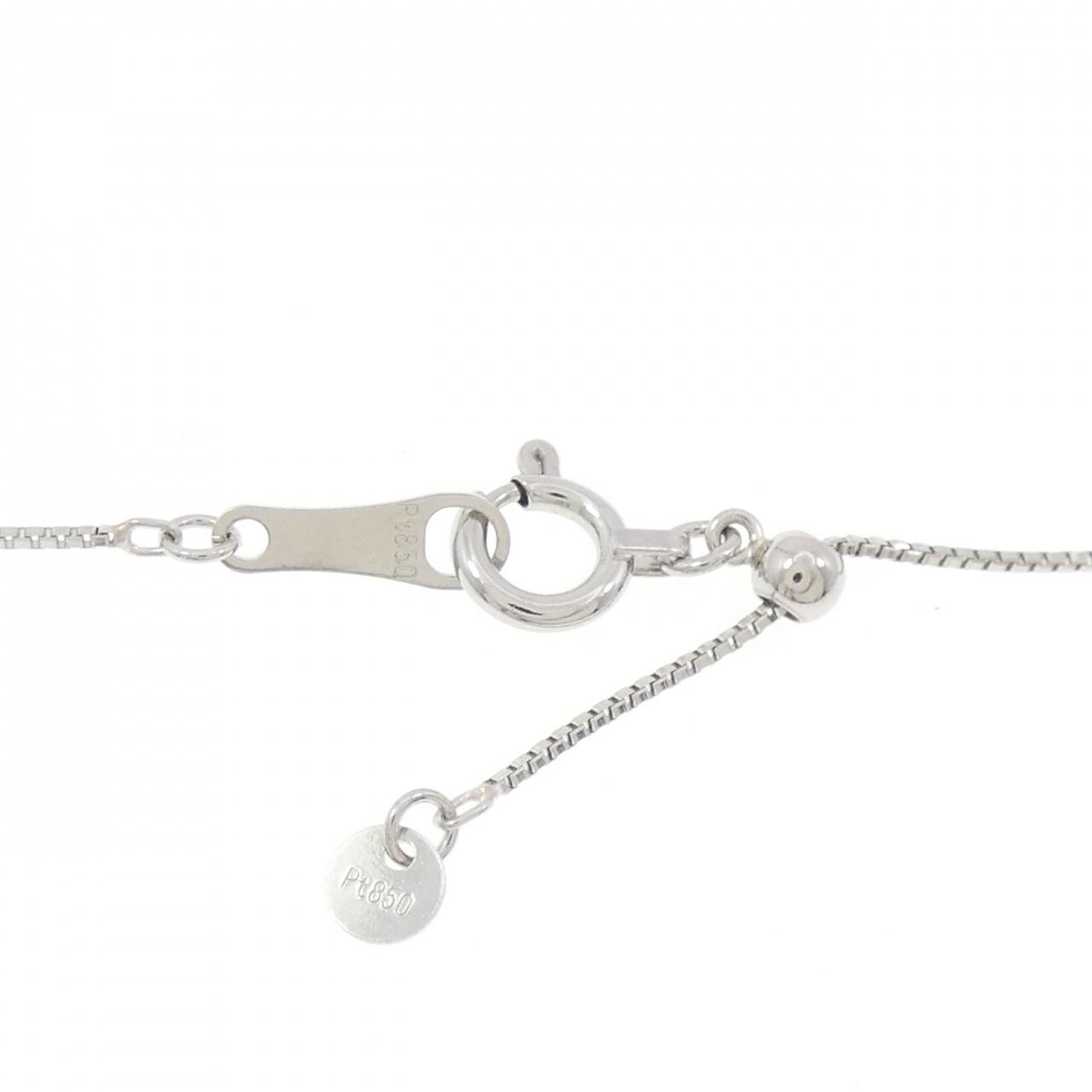 PT1000/PT850 ガーネット ネックレス 2.32CT