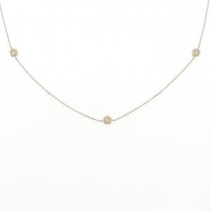 K18YG ダイヤモンド ネックレス 1.00CT