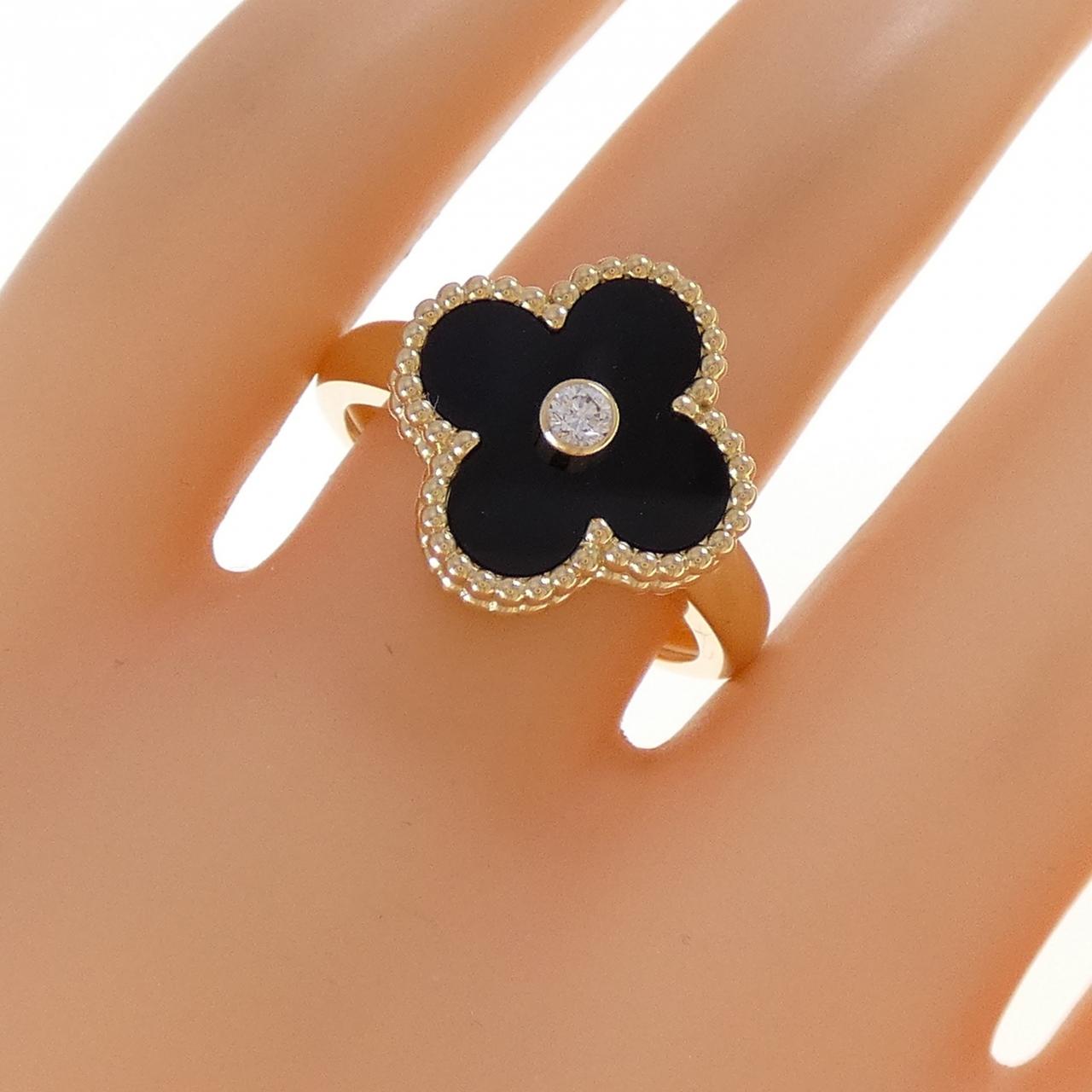 ヴァンクリーフ&アーペル ヴィンテージアルハンブラ リング