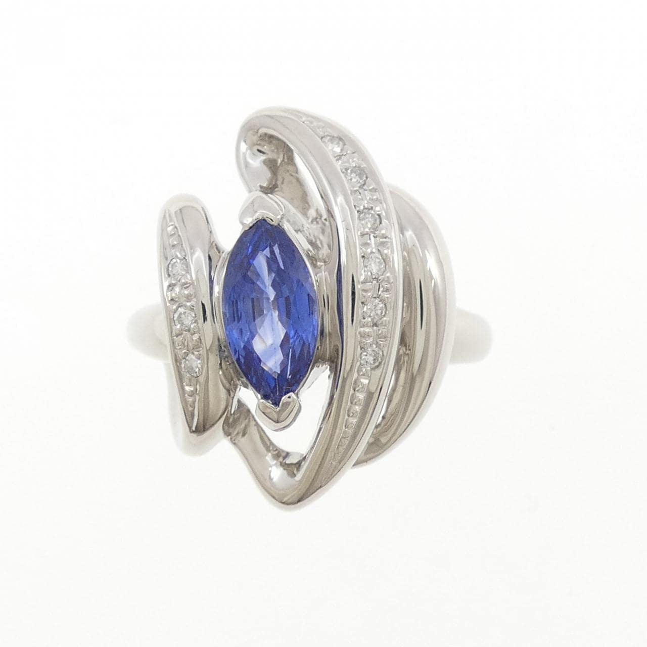 PT900 サファイヤ リング 1.12CT