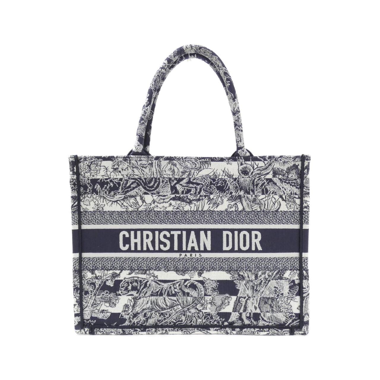 クリスチャンディオール TOILE DE JOUY REVERSE ディオール ブック トート ミディアム M1296ZRGO バッグ