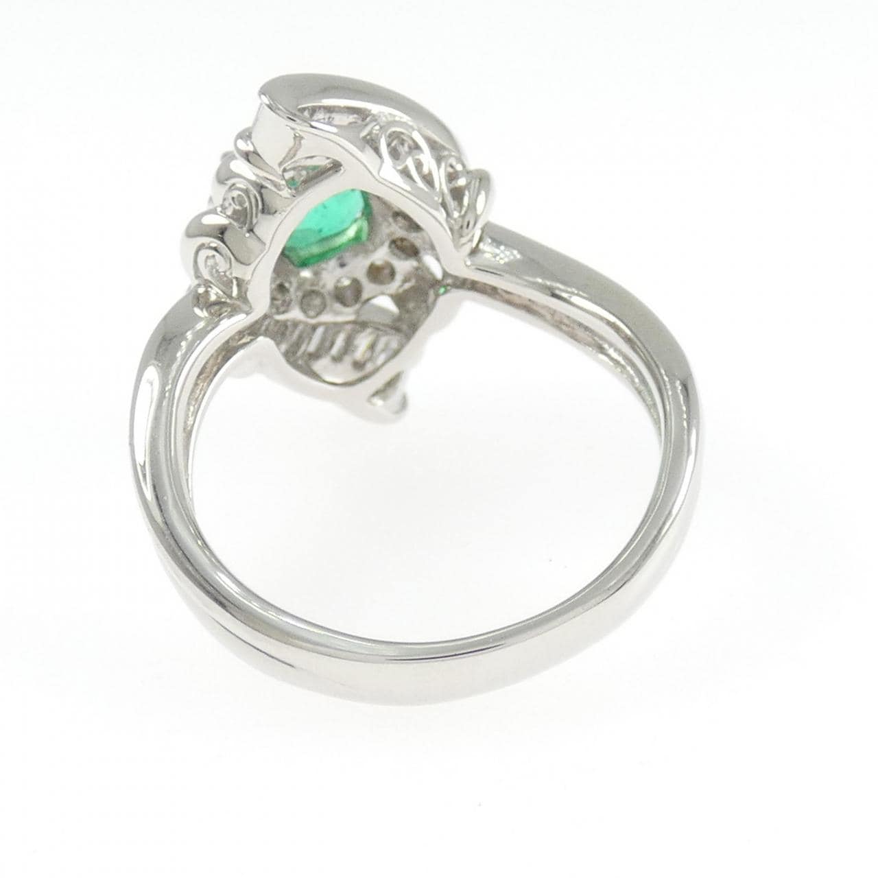 PT900 エメラルド リング 0.57CT
