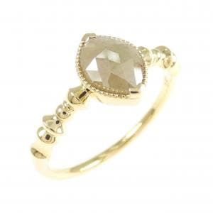 K18YG ダイヤモンド リング 0.87CT