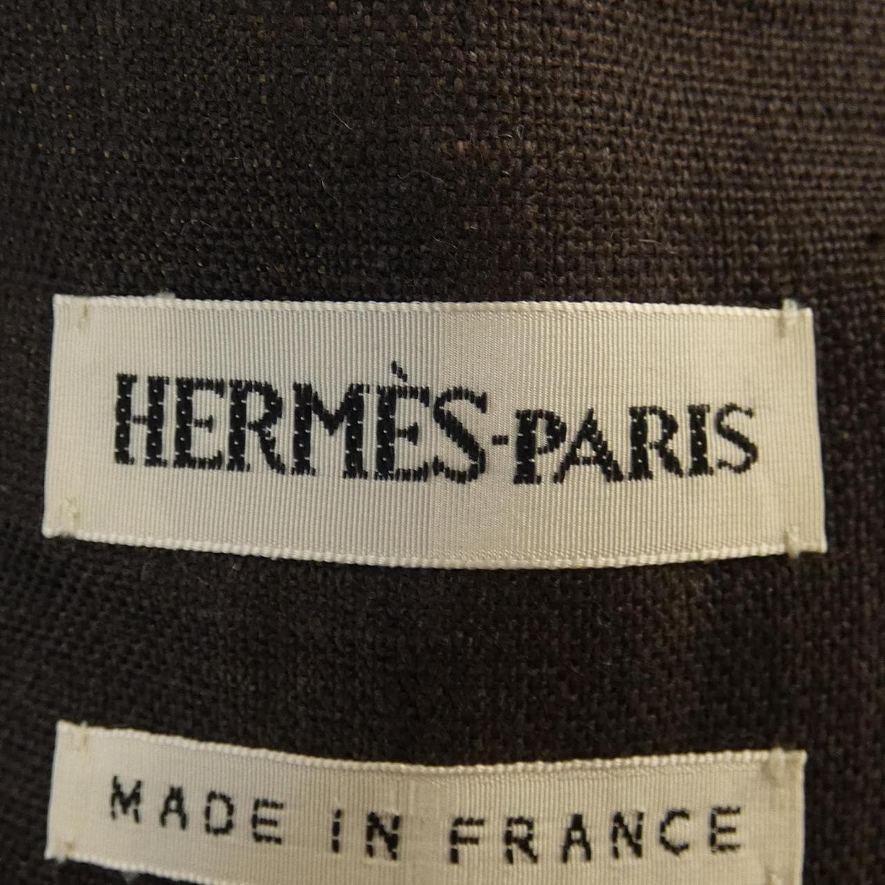 [vintage] HERMES Collarless Jacket