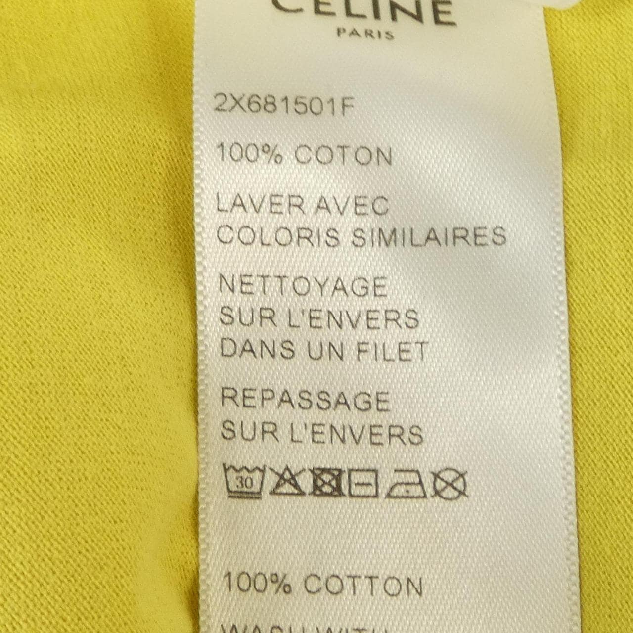 セリーヌ CELINE CELINE ルーズTシャツ 2X681501F Tシャツ