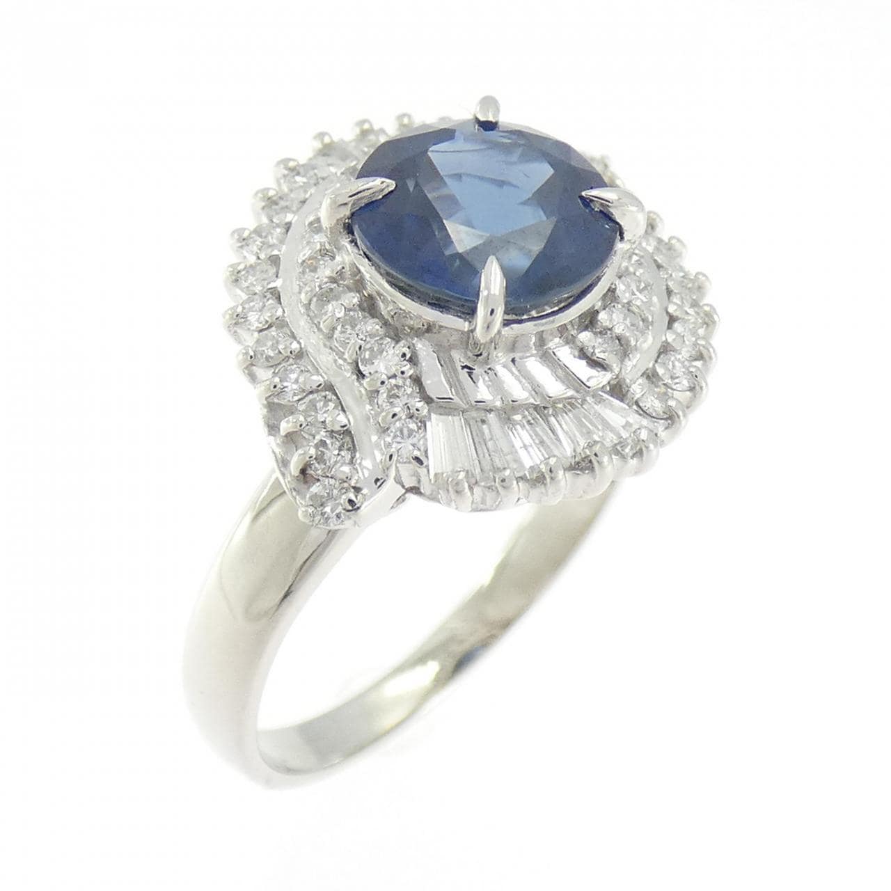 PT900蓝宝石戒指1.94CT