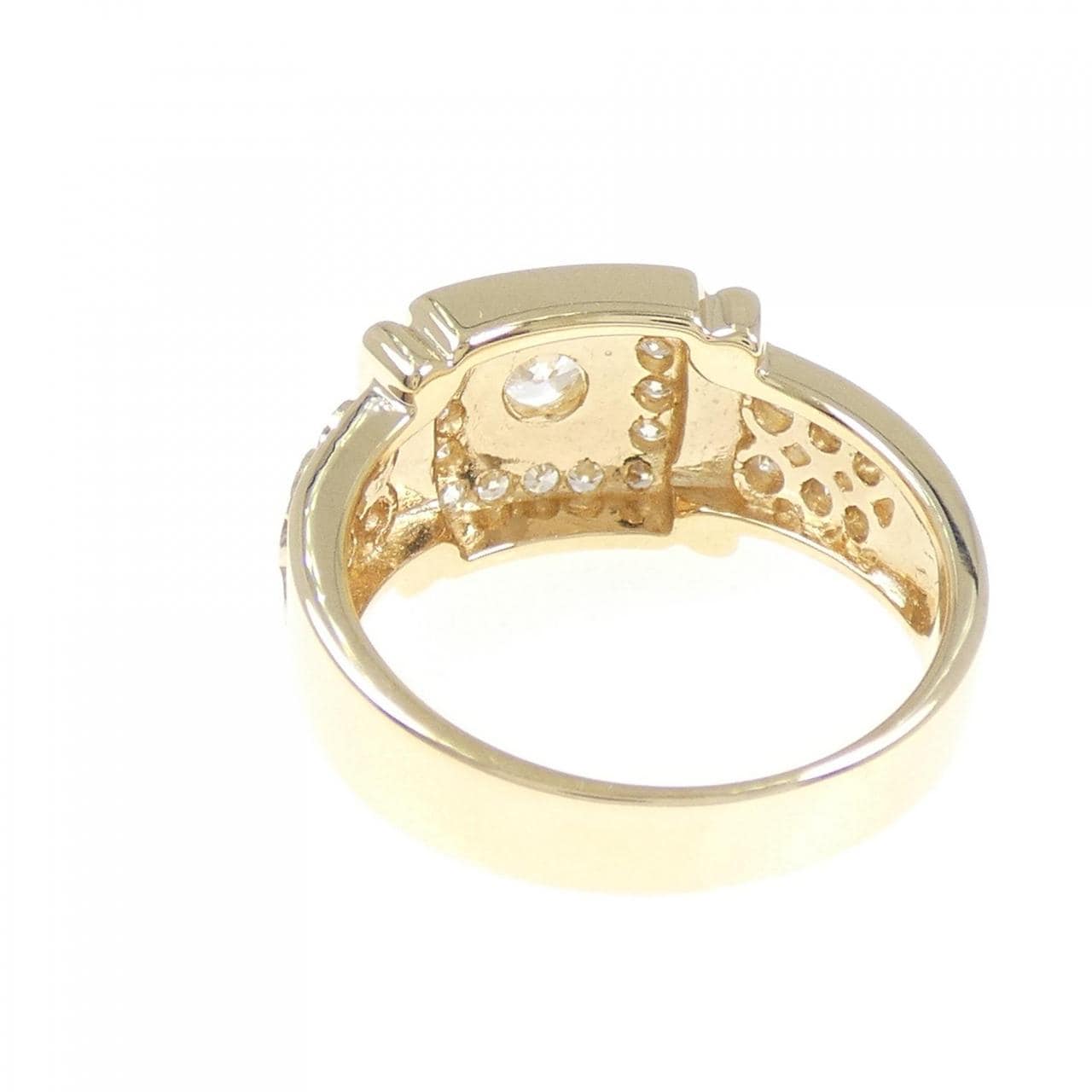 K18YG ダイヤモンド リング 0.19CT