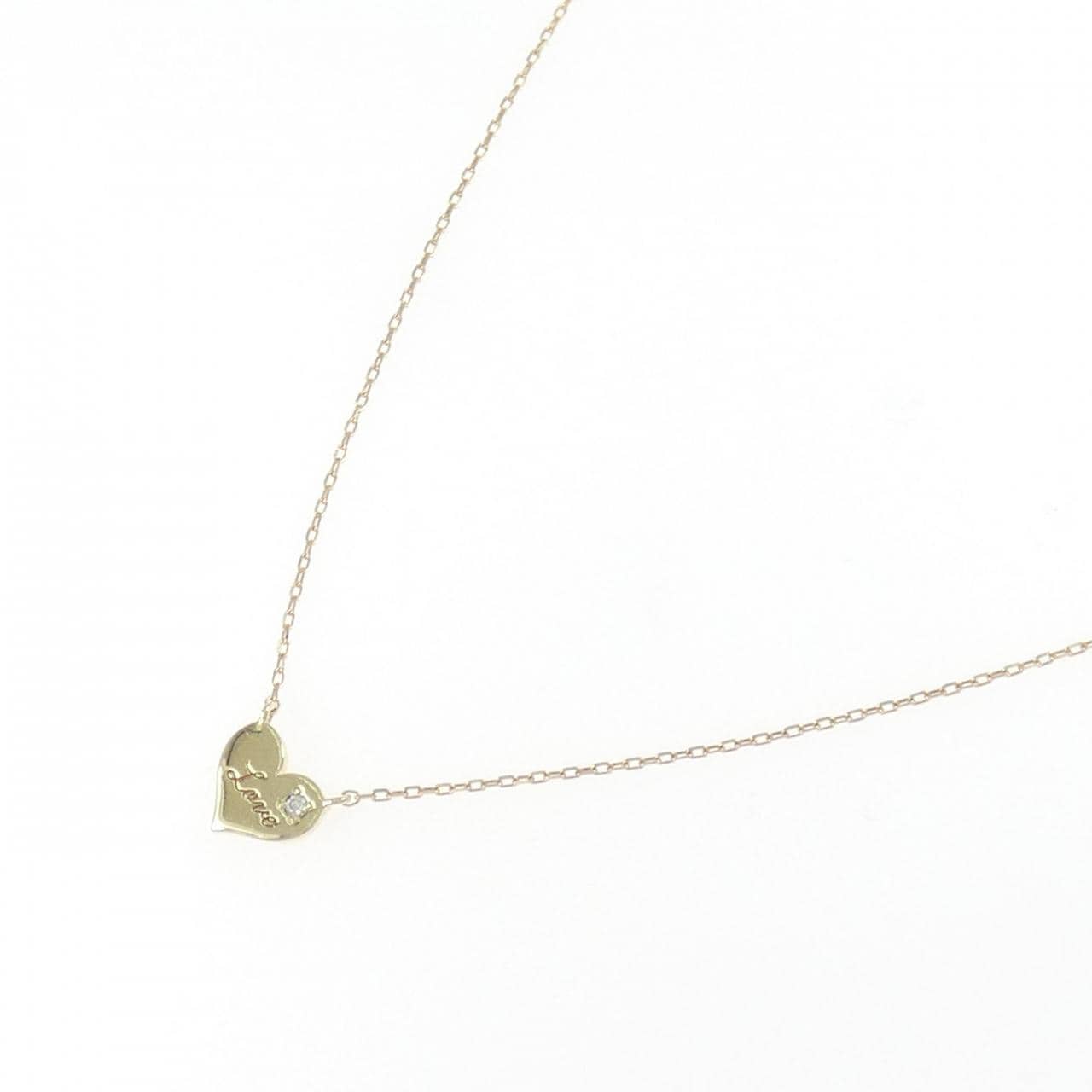 エテ ダイヤモンド ネックレス 0.01CT