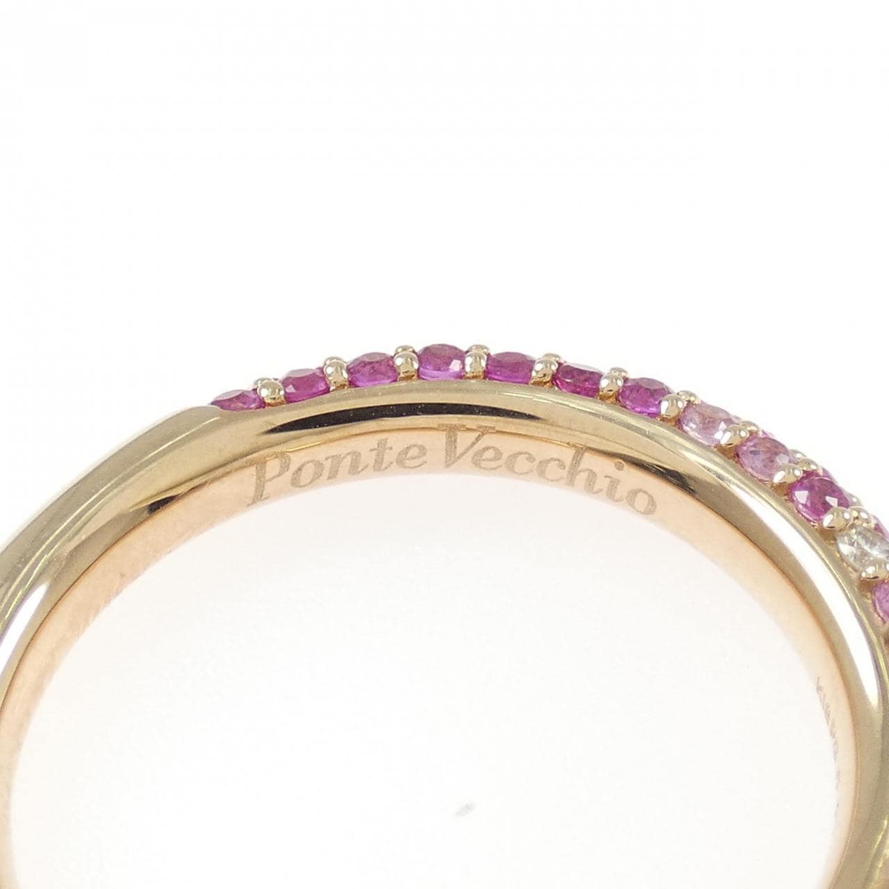 ポンテヴェキオ サファイヤ リング 0.59CT