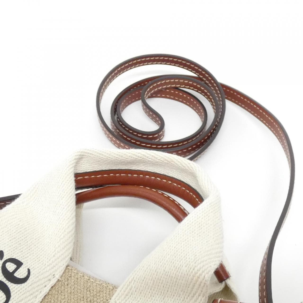 [BRAND NEW] Chloe Woody Mini Tote CHC22AP237 I26 Bag