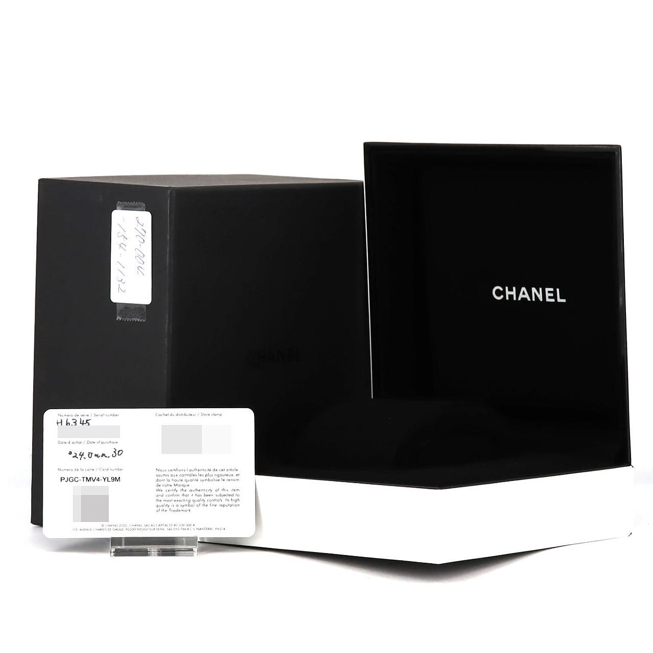 シャネル J12ファントム33mmセラミック H6345 セラミック クォーツ