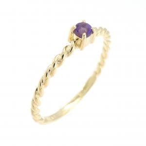 K18YG アメジスト リング