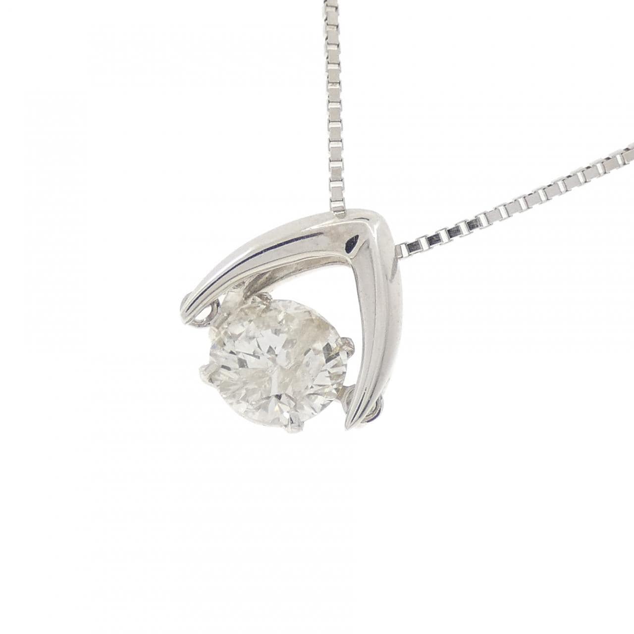 PT900/PT850 ダイヤモンド ネックレス 0.63CT