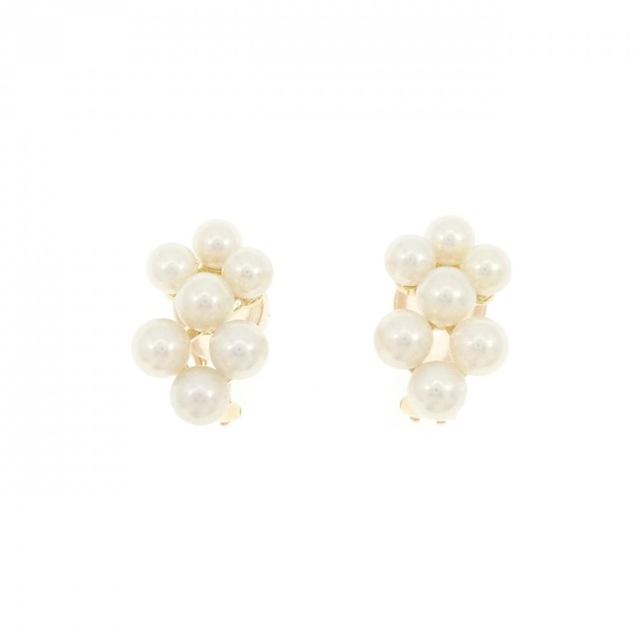 MIKIMOTO Akoya珍珠耳夹