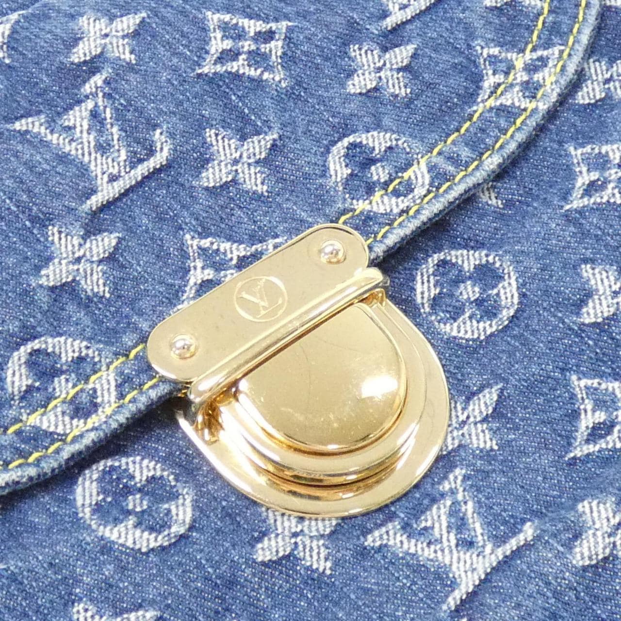 ルイヴィトン LVリミックス(モノグラム デニム) フラット ショッパー M95018 バッグ