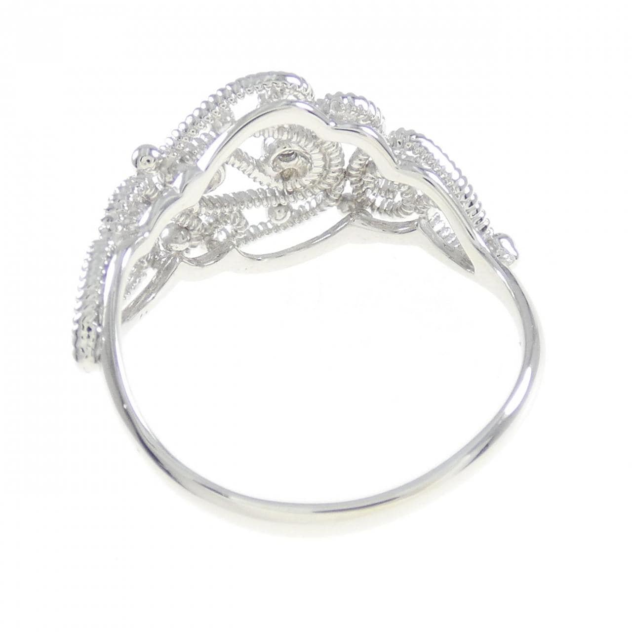750WG ダイヤモンド リング 0.03CT