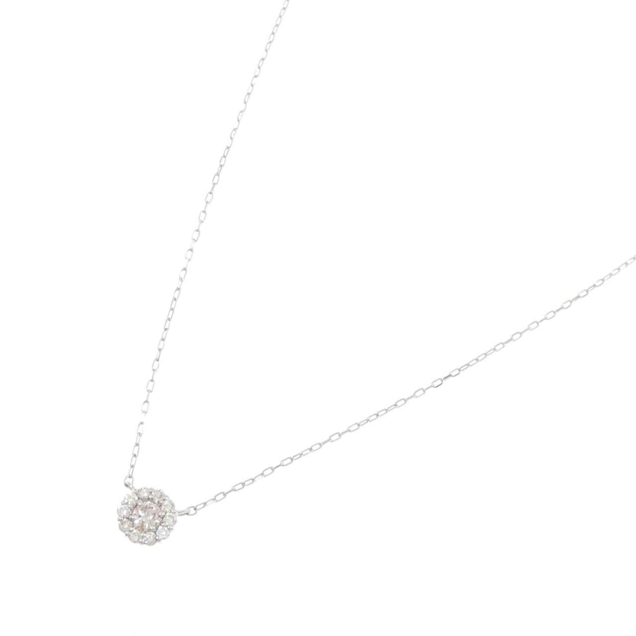 PT900/PT850 ダイヤモンド ネックレス 0.16CT
